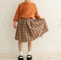 URBAN RESEARCH DOORS チェック柄スカート 150cm