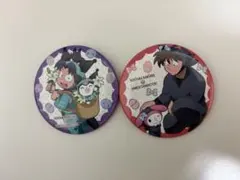 忍たま乱太郎　サンリオ　土井半助　きり丸　缶バッジ