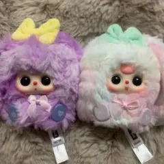 カ*ミ様 babythree ☆ アリスラビットタウン 紫ピンク