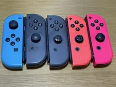 【ジャンク】任天堂Switchジョイコン5点セット