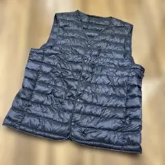 UNIQLO ユニクロ ウルトラライトダウンベスト ネイビー XL 収納袋付