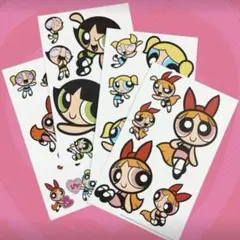 【新品未使用】パワーパフガールズ ステッカー【匿名配送】