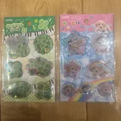 新品未開封　amifa カプセルシール　平成レトロ　シール　2点セット