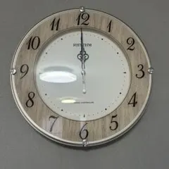 新品未使用❣️RYTHEM 電波時計　掛け時計