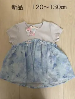新品　女の子　半袖Tシャツ　半袖カットソー　チュニック　120㎝ 130㎝