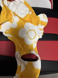 LOVOT デイジーベロアプリントカットソー(イエロー)