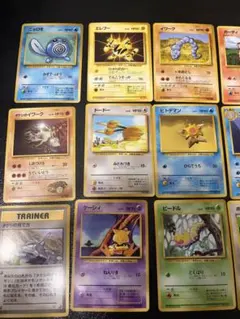 美品　旧裏　マークなし　ポケモンカード　● 第1弾拡張パックまとめ売り