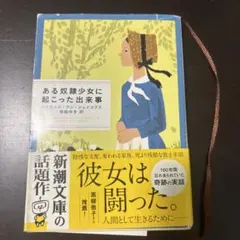 ある奴隷少女に起こった出来事 ハリエット・アン・ジェイコブズ 新潮文庫