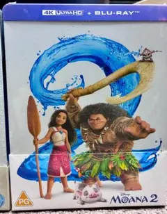 ☆スチールブック☆4k ultra HD&blu-ray☆モアナと伝説の海1,2 - メルカリ