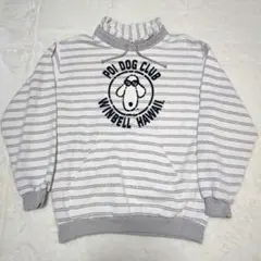90s USA製 Poi Dog Club スウェット パイル生地 アメカジS