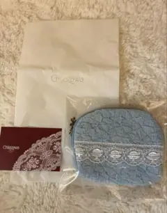 新品 タグ付き 限定 近沢レース店 ポーチ アイスクリーム