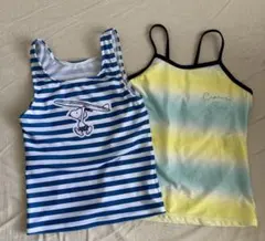 【出品は9月末まで】女児水着　140センチ、150センチ　2枚組