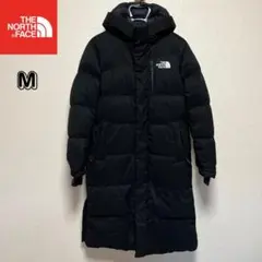 ノースフェイス メンズM ブラックロングダウン THE NORTH FACE