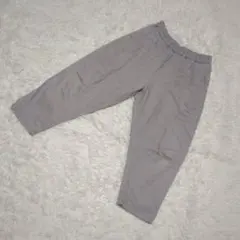 【niko and… 】リネンコットン　ゆったり　イージーパンツ　3 グレー