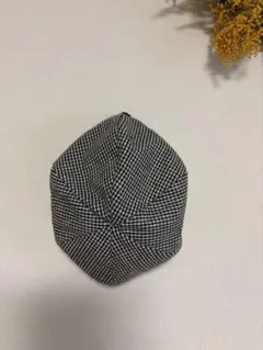 ハウンドトゥース ベレー帽