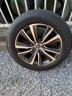 ハリアー専用DUNLOP 225/60R18 タイヤ・ホイールセット 4本純純正のサムネイル