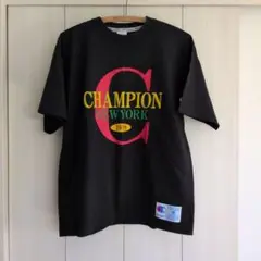 Champion ブラック Tシャツ Mサイズ