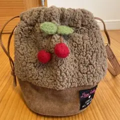 ラブラビ♡ショルダーバッグ♡ボアさくらんぼ付きのサムネイル