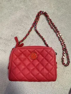 MONCLER ショルダーバッグ　ピンク