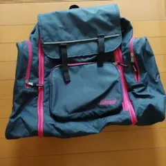 Coleman 大容量バックパック ネイビー/ピンク　リュックサック