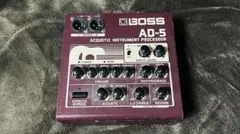 コ*マ様 BOSS AD-5 アコギプリアンプ ギタリスト坂元昭二さん元所有品のサムネイル