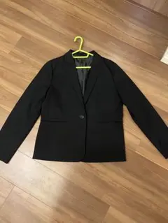 【GU】Lサイズ　黒 シングルボタン リクルートスーツジャケット