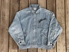 50s 復刻モデル Lee 91-B ジップアップ デニムジャケット Sのサムネイル