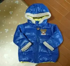 ミキハウス　リバーシブルコート ジャンパー アウター　ダウン　80