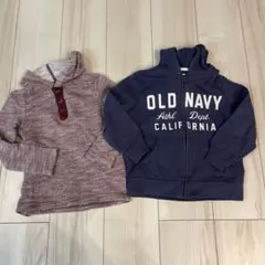 オールドネイビー　パーカー　2枚セット　100cm 110cm
