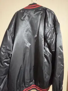 NBA Sixers スタジャン 黒 赤 HIPHOP b-boy