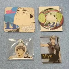ハイキュー!! 宮治 ファンパーク 缶バッジ コースター