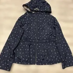 組曲 ウィンドブレーカー 160cm ペプラム ネイビー さくらんぼ　星