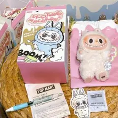 正規品「2個セット」 LABUBUラブブ　ぬいぐるみ　POPMART　未開封品 Qoo10] LABUBU 公式正規品POP MART ラブブ TH