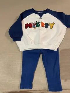 ミッキーマウス トレーナー　パンツ　セット