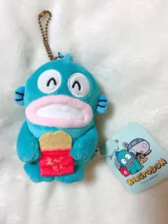 レトロ！ サンリオ ハンギョドン むにゅぐるみ えびせん マスコット