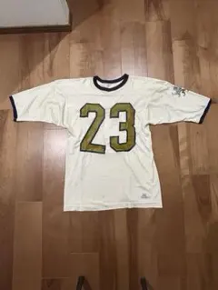 チャンピオン製、フットボール、七分袖、リンガー