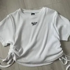 Reebok リーボック リブ Tシャツ ドロスト ホワイト Lのサムネイル