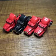 トレーラーヘッド ミニカー 4台セット