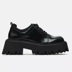 ZARA トラックソール付きブルチャー 厚底　ローファー 35サイズのサムネイル