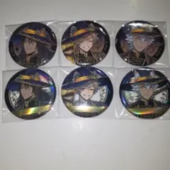 ツイステ オーロラ 箔押し サバナクロー 缶バッジセット