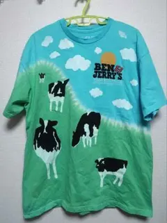 BEN&JERRY'S Tシャツ 牛柄 アイスクリームのサムネイル