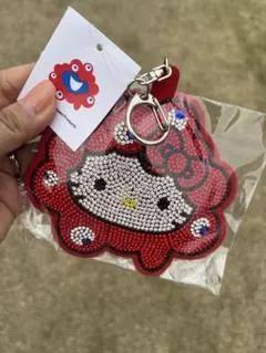 【超!激レア】キティちゃん スワロフスキー 装飾キーホルダー 楽天市場】ハローキティ バッグチャーム キーホルダー