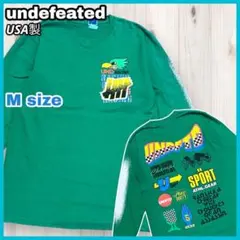 USA製 アンディフィーテッド UNDEFEATED プリント ロンT グリーンのサムネイル