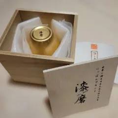 ♥未使用♥　ガラス　♥酒盃♥　吉田丈夫（吉田燠人）♥共箱付き　ぐい呑み　ぐい飲み ♥未使用♥ ガラス ♥酒盃♥ 吉田丈夫（吉田燠人）♥共箱付き ぐい呑み