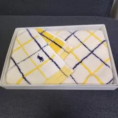 【新品未使用】Ralph Lauren チェック柄 フェイスタオル 1枚