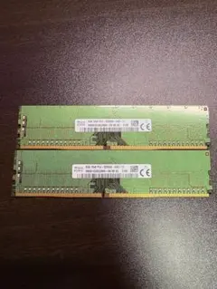 SK hynix PC4-3200AA DDR4メモリ8GB×2枚