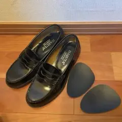 HARUTA ローファー 黒 23.5cm 1回使用 つま先インソール付き
