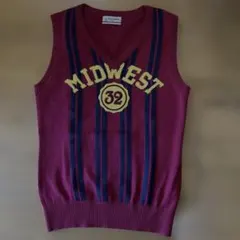 Munsingwear MIDWEST 32 Vネックベスト Mのサムネイル