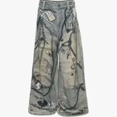 パンツ print denim1 toys theredthread theredthread S print denim1 toys - メルカリ