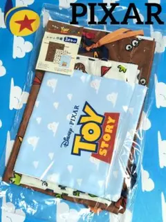 トイストーリー　巾着袋　３点セット　雲柄